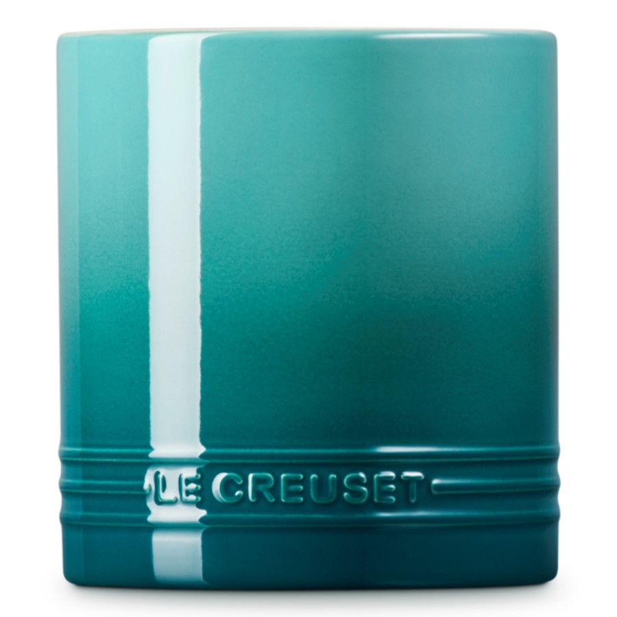 additioanl image for  Le Creuset Sign. Utensil Jar B/Riviera 